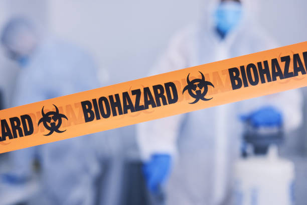 Professional Blood Cleanup technician working in Weston, NE